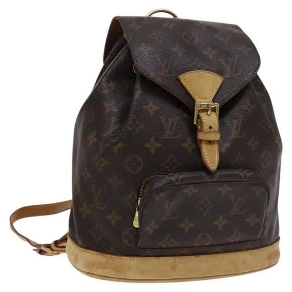 LOUIS VUITTON Monogram Montsouris MM Backpack - Picture 1 of 15
